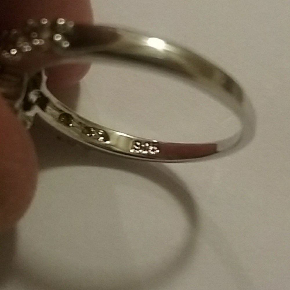 Champagne Morganite, silver .925 - Picture 2 of 6